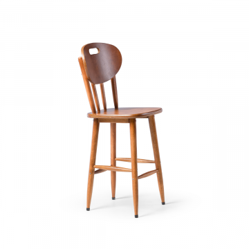 Cadeira de Madeira Torneada 63cm cor Natural