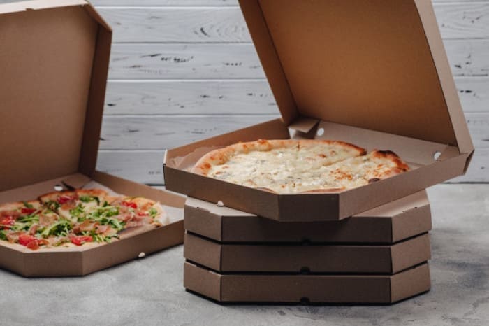 Caixas de pizza