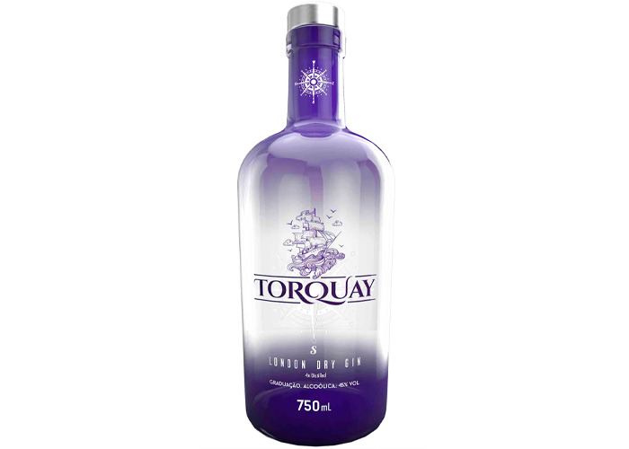 Garrafa de gin Torquay